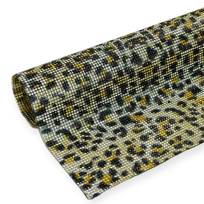 Hot-fix Animal Patterned Rhinestone Sheet 9.5 inch x 15.5 inch