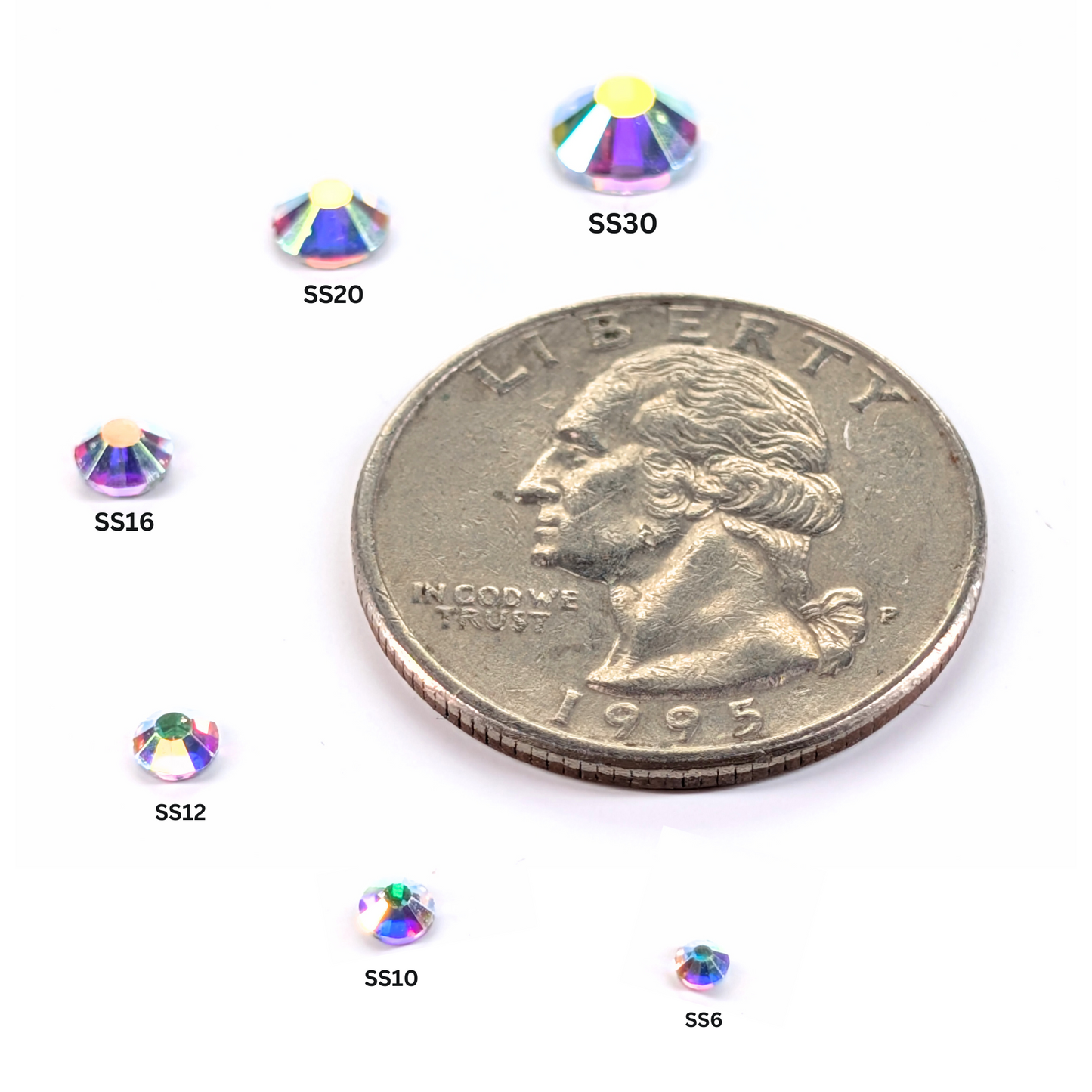 Crystal Moonlight Hot-fix Rhinestone | CrystAX **