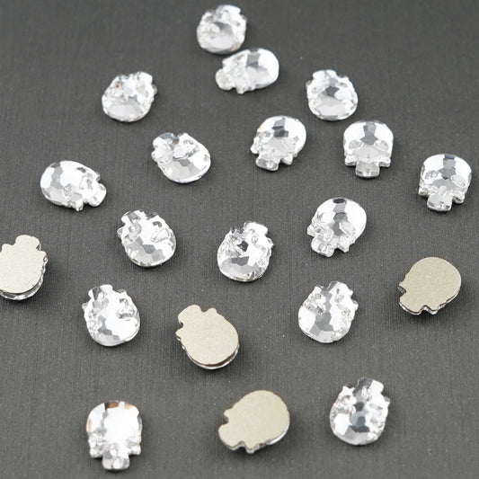 Skull shape Rhinestone Non Hot-fix Mini Bag 2570