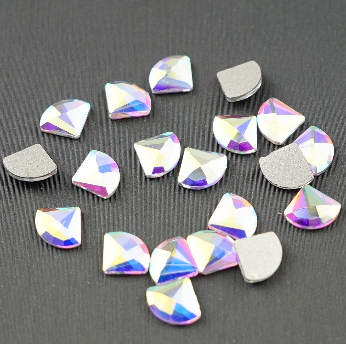 Rounded Diamond 6x7mm NON Hot-fix Mini Bag 2545