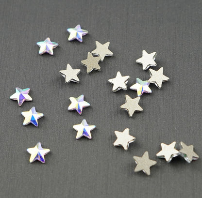 Star shape Rhinestone 5x5mm NON Hot-fix Mini Bag 2561
