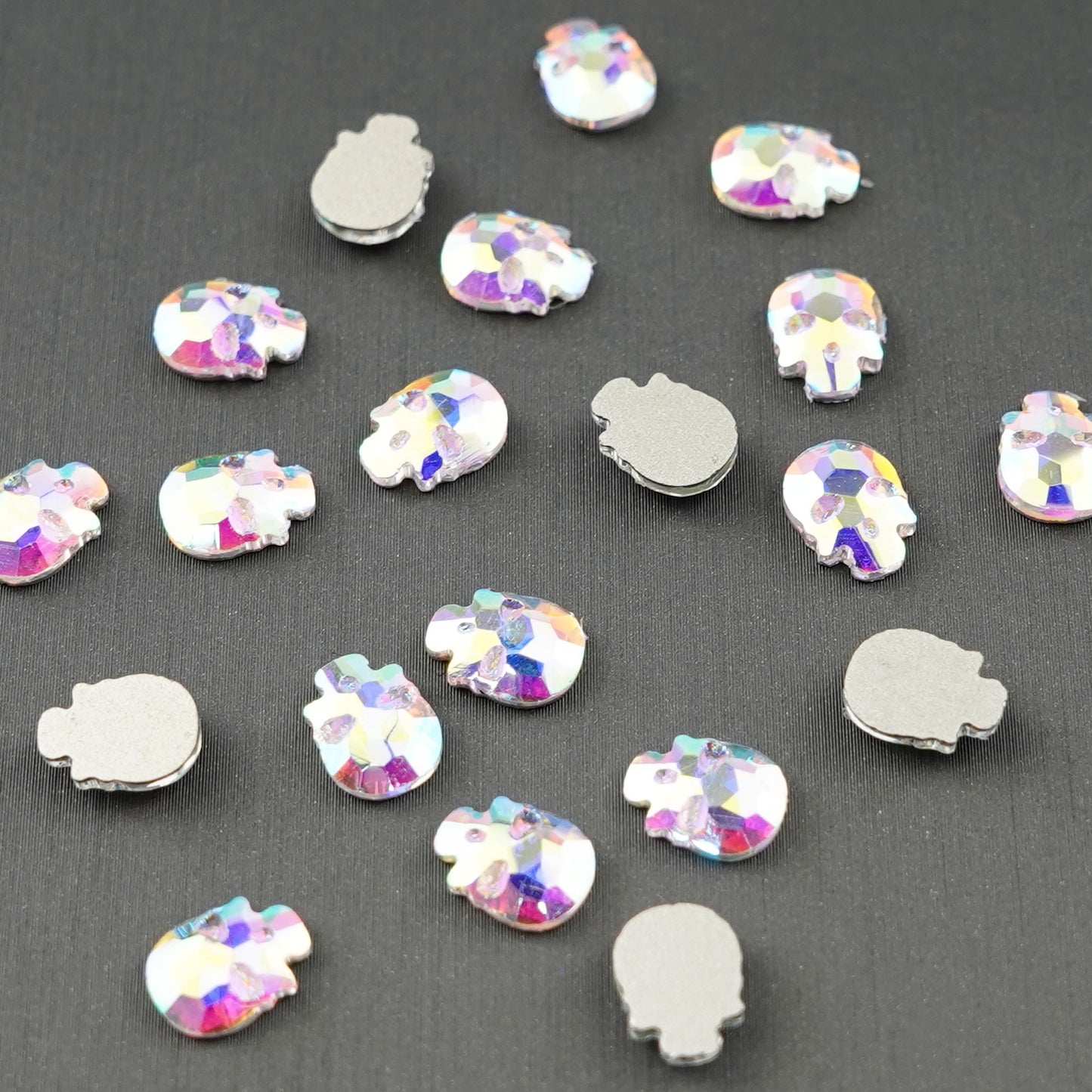 Skull shape Rhinestone Non Hot-fix Mini Bag 2570