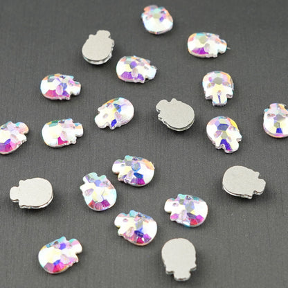 Skull shape Rhinestone Non Hot-fix Mini Bag 2570