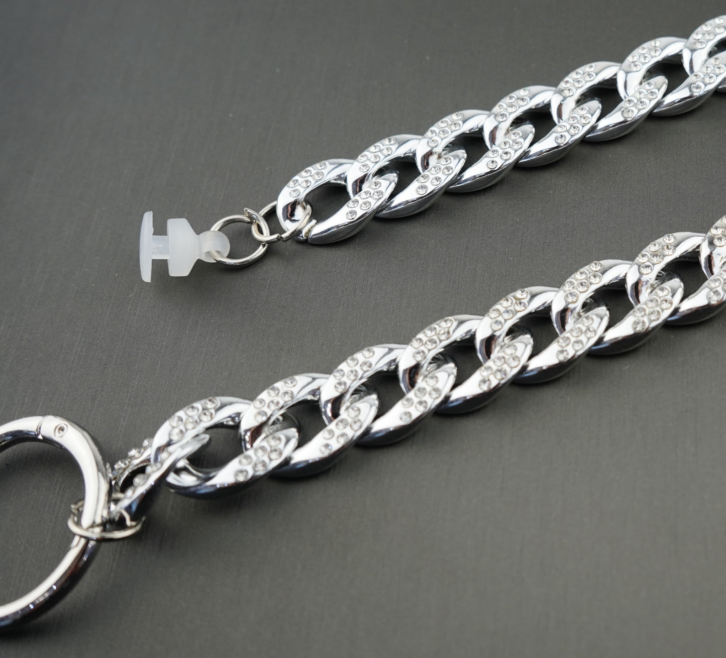 Rhinestone Crocs Chains