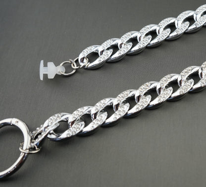 Rhinestone Crocs Chains