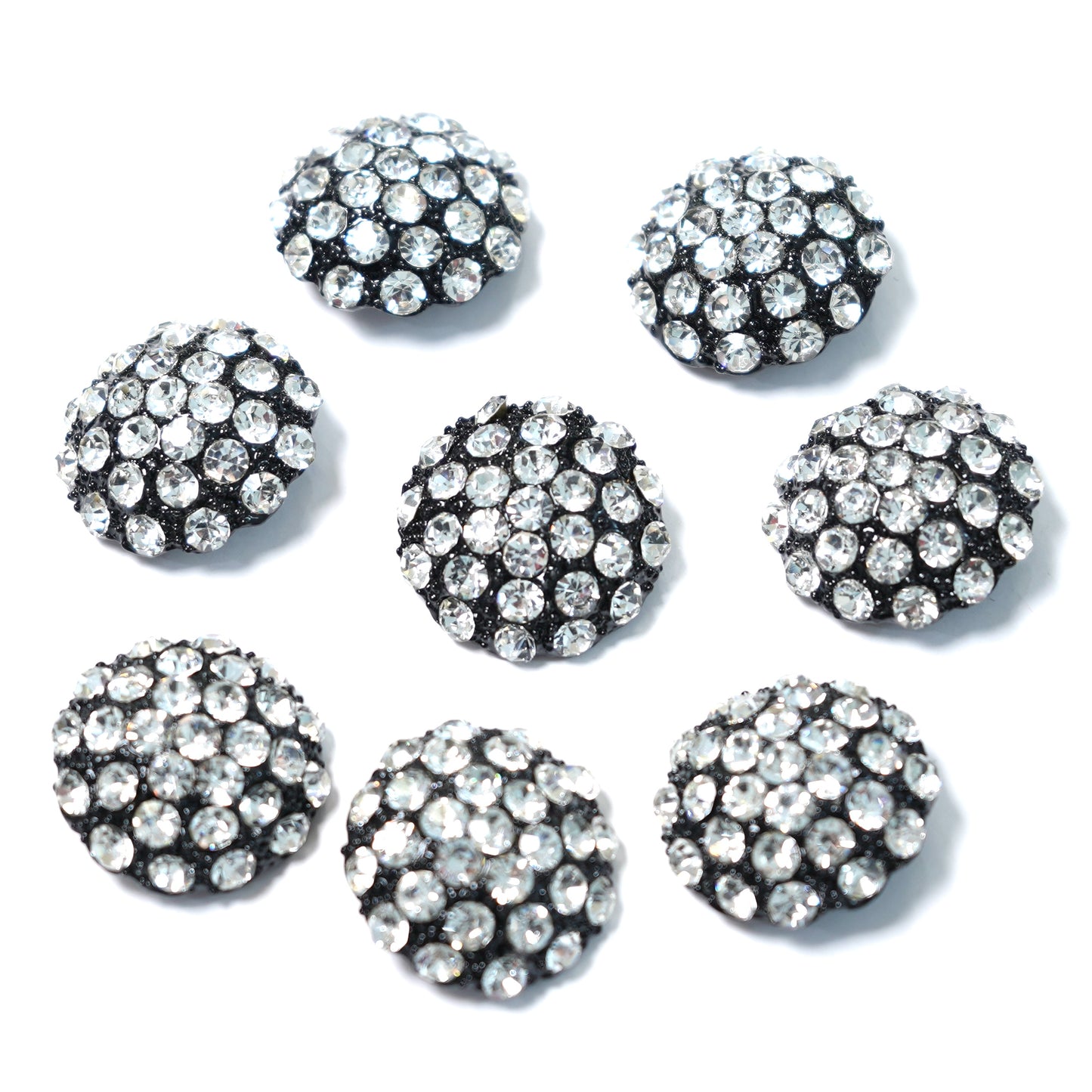 Rhinestone Round Button 204-11