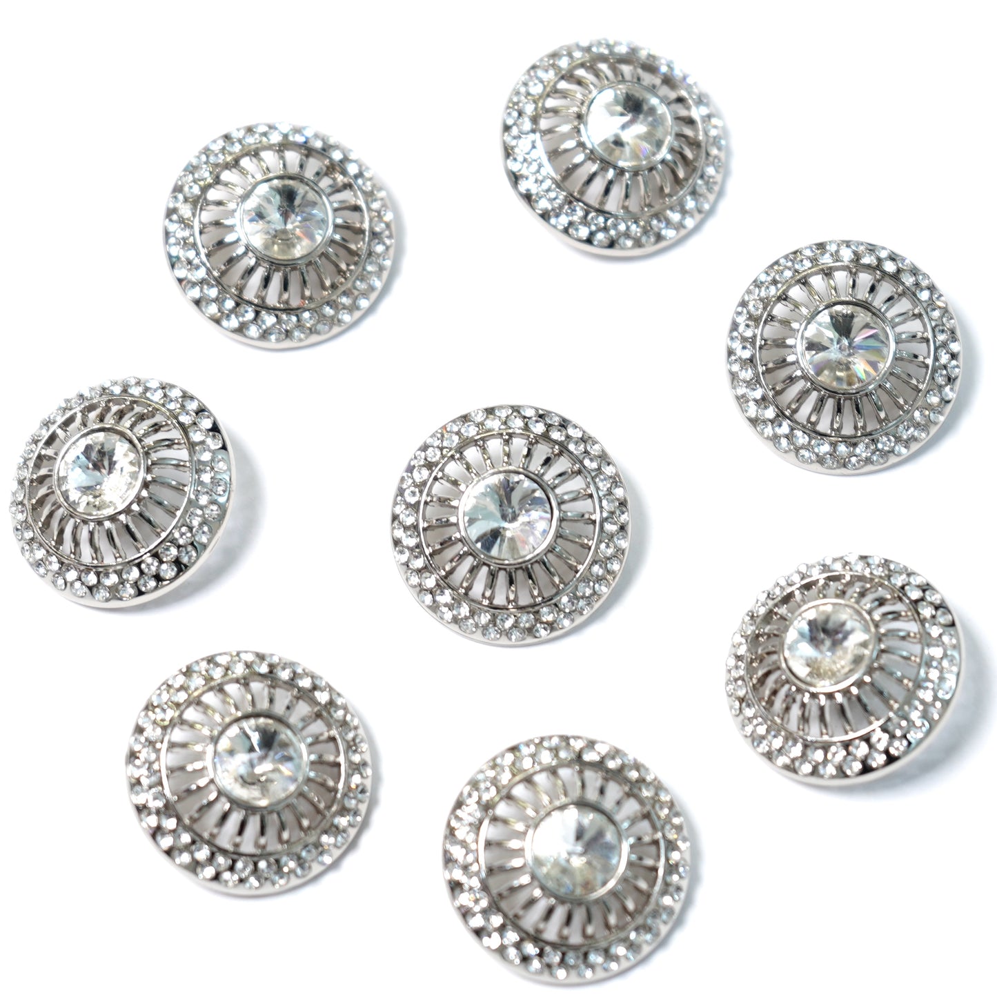 Rhinestone Round Button 204-28
