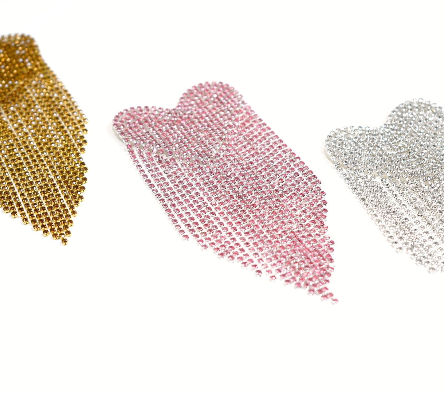 Dripping Heart Fringe Iron on Patch - 2401