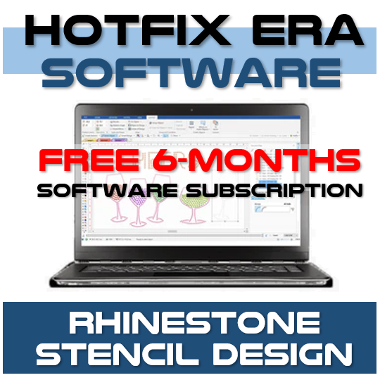 FREE! Hotfix Era – Bling Design Software Subscription for Stencil Creation