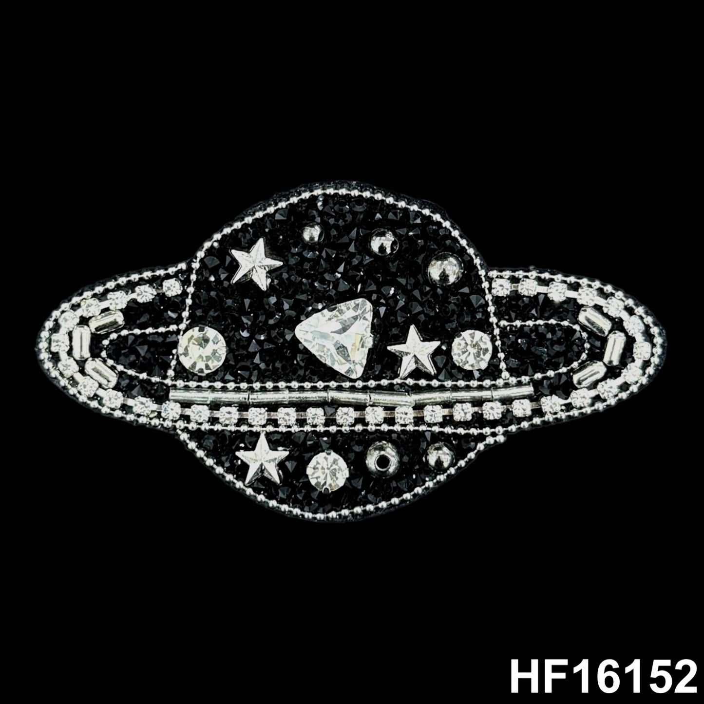 3D Hot-fix Iron on Rhinestone Patch