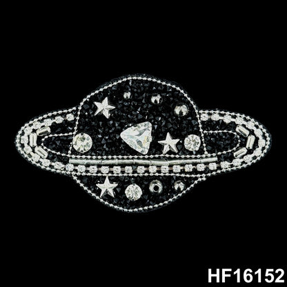 3D Hot-fix Iron on Rhinestone Patch