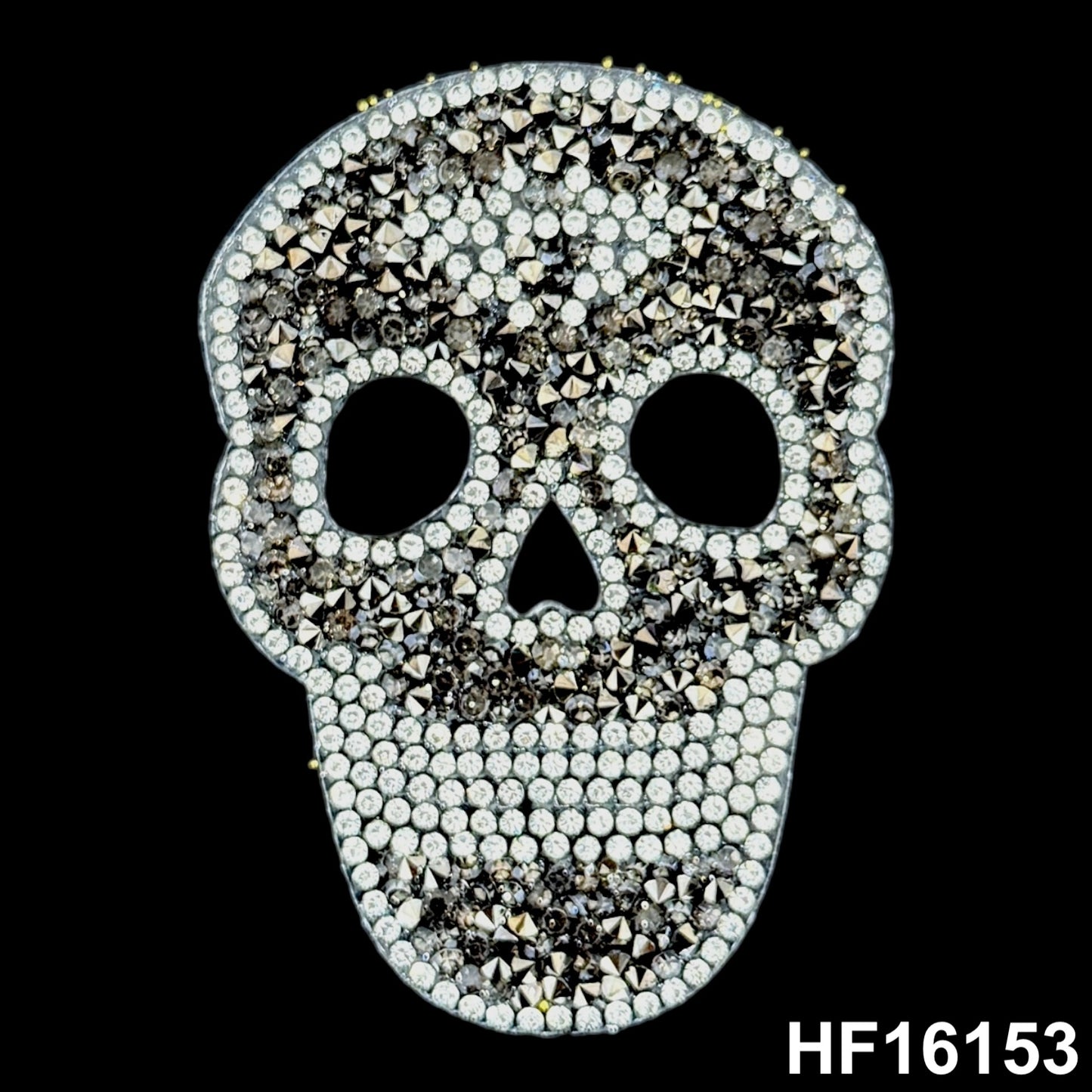 3D Hot-fix Iron on Rhinestone Patch