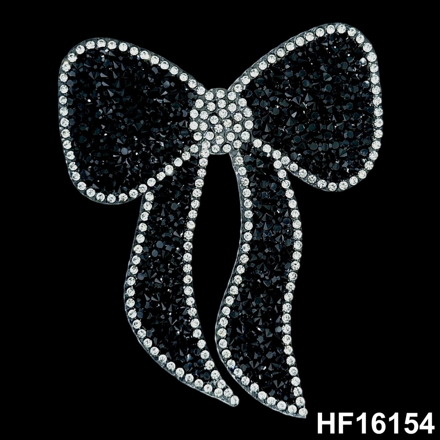 3D Hot-fix Iron on Rhinestone Patch