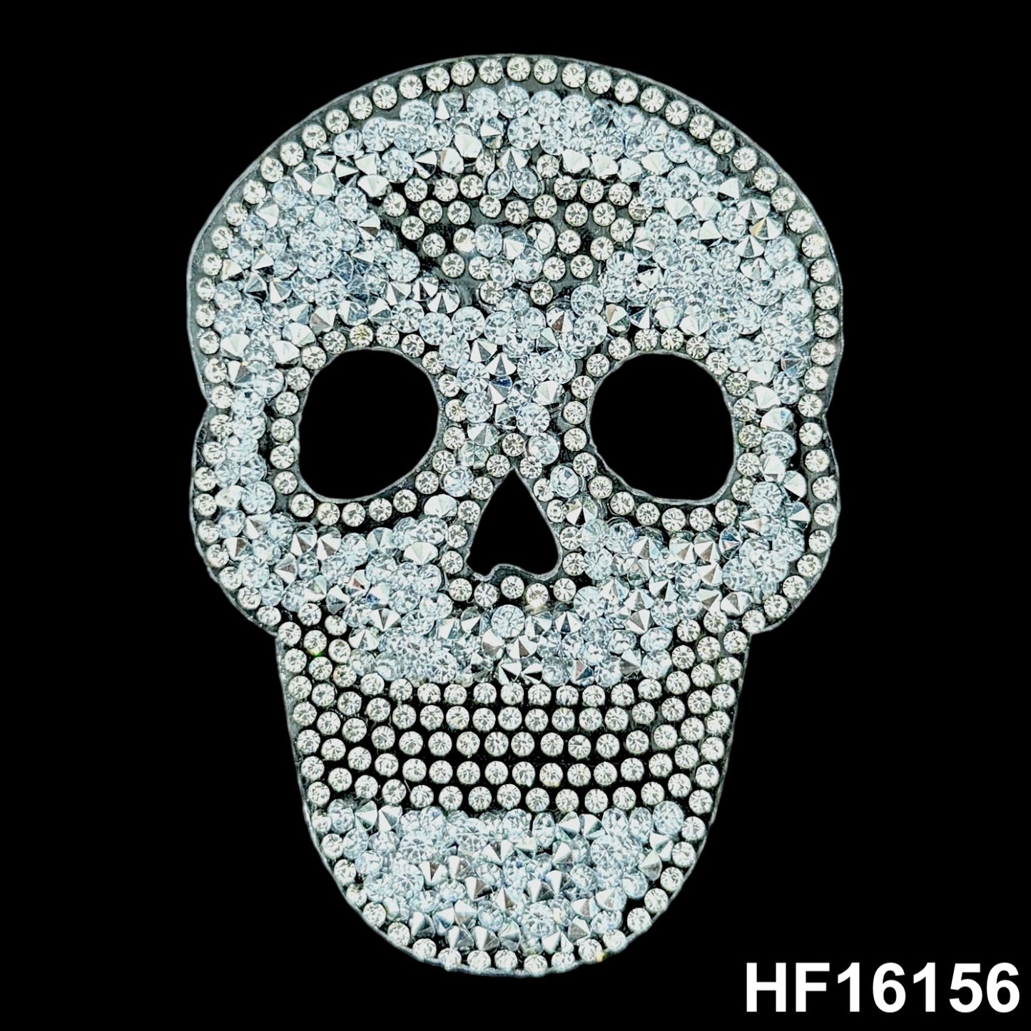 3D Hot-fix Iron on Rhinestone Patch