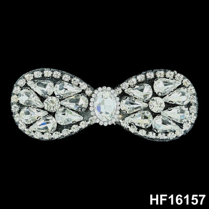 3D Hot-fix Iron on Rhinestone Patch