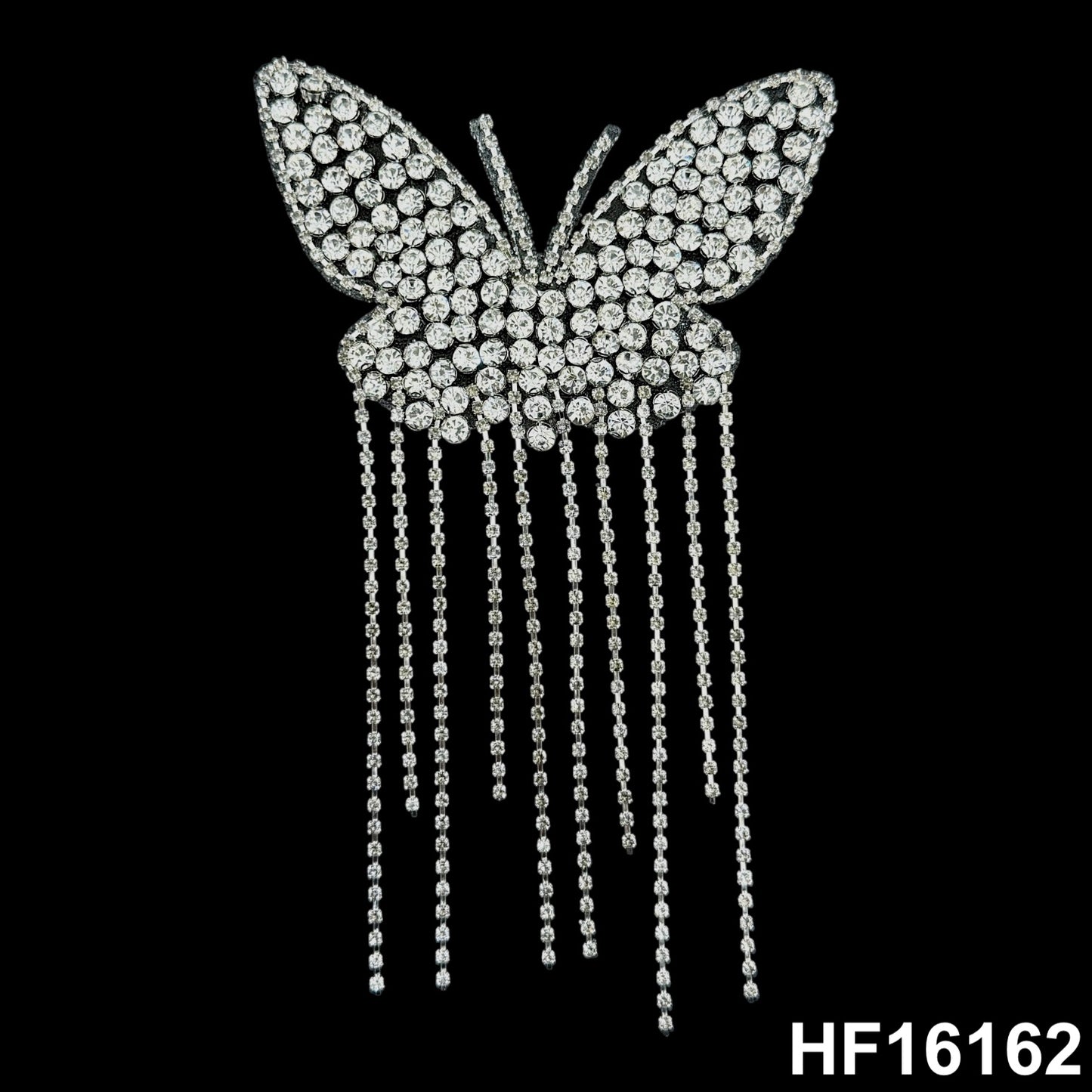 3D Hot-fix Iron on Rhinestone Patch