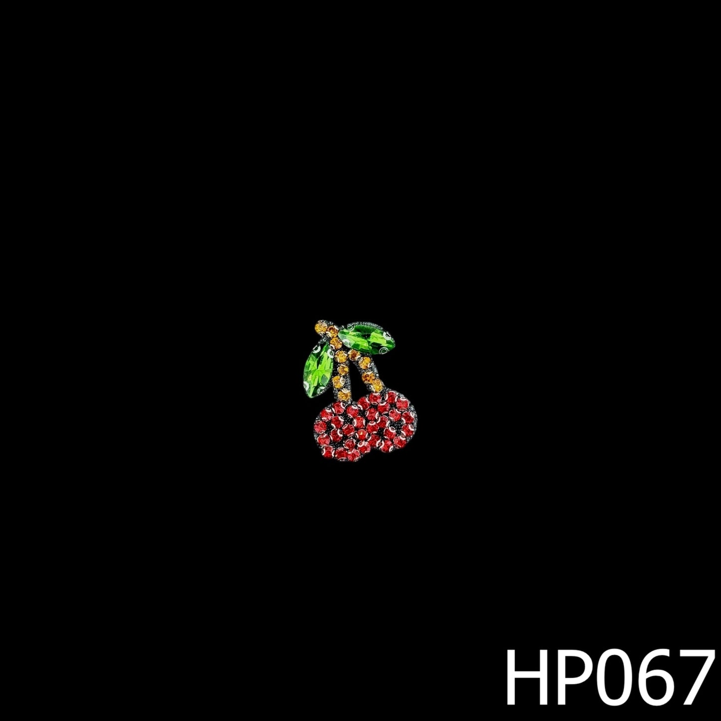 3D Hot-fix Mini Fruit Rhinestone Patches