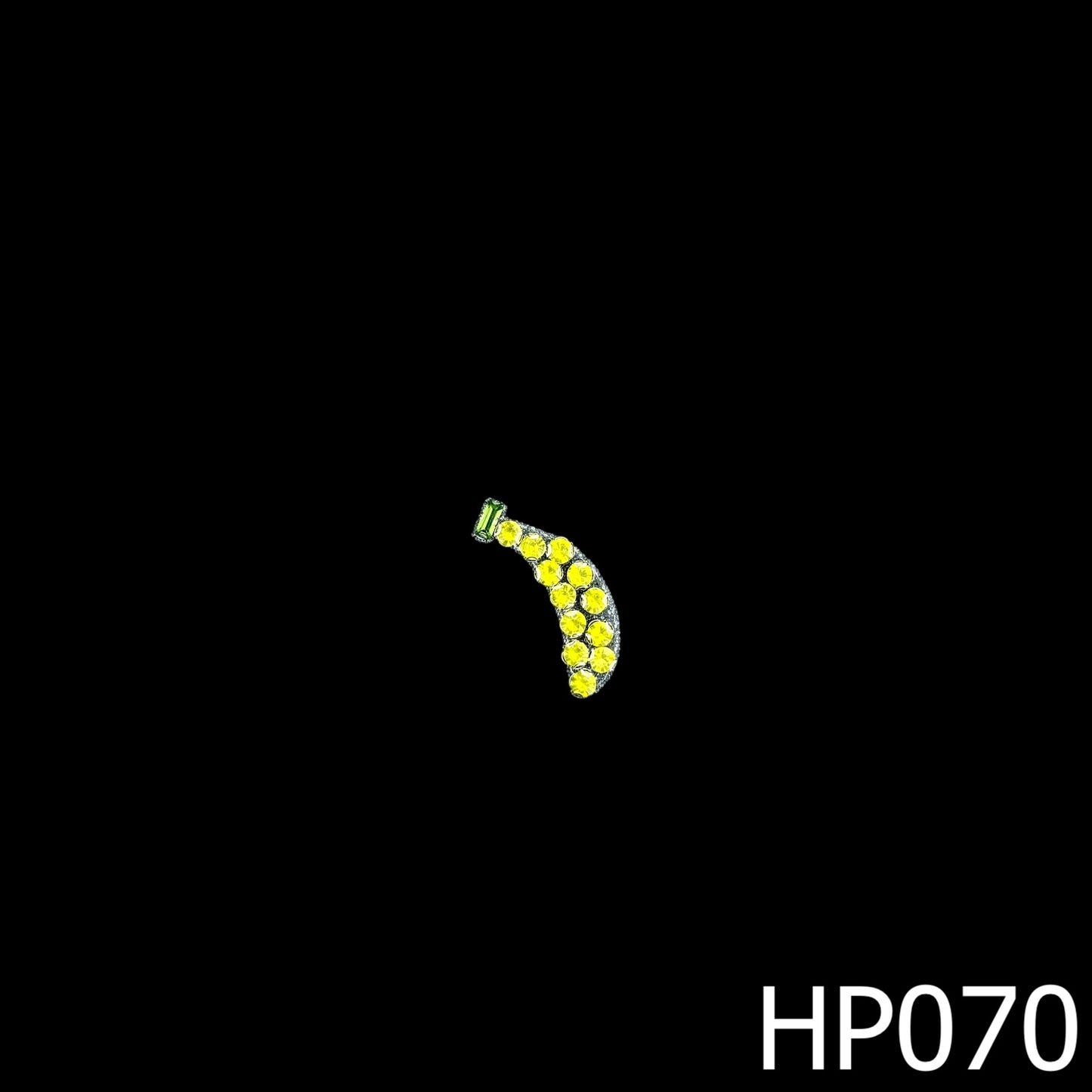 3D Hot-fix Mini Fruit Rhinestone Patches