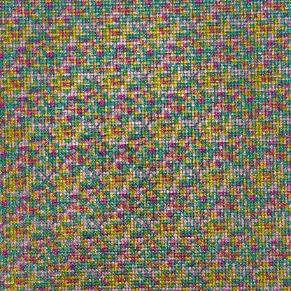 Hot-fix Colorful Patterned Rhinestone Sheet 9.5 inch x 15.5 inch