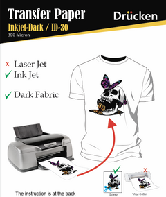 Transfer Paper / Inkjet - Dark / ID-30 / 300 Micron