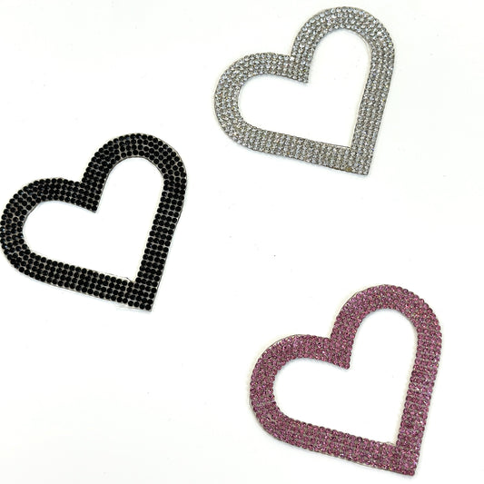 Heart outline patches