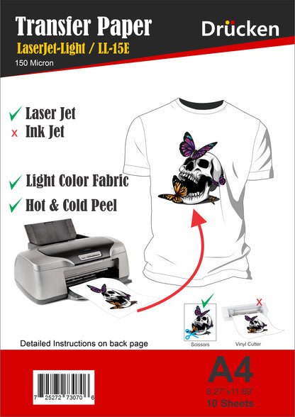 Transfer Paper / Laser Jet - Light / LL-15E / 150 Micron
