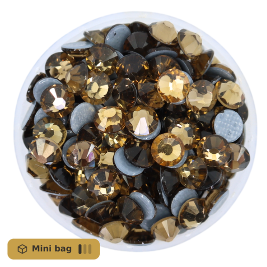 CrystAX Lt Col Topaz Hot-fix Mini Bag