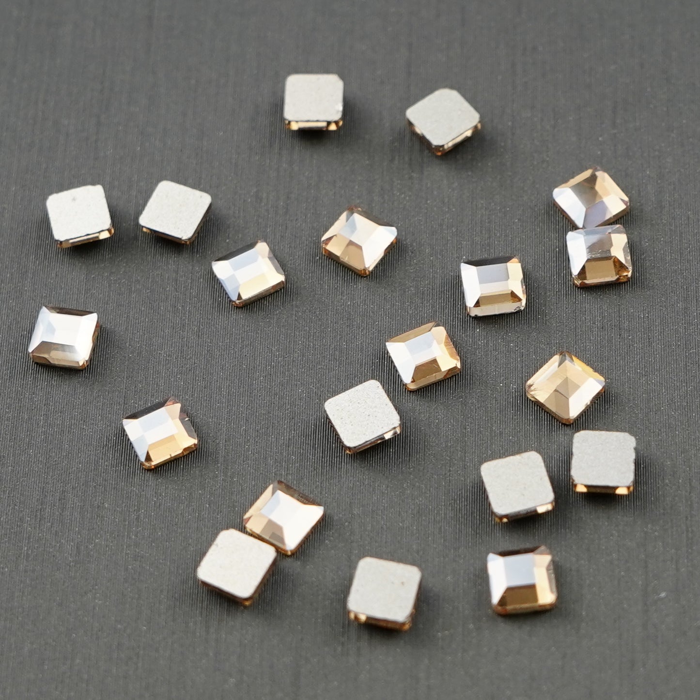 Square shape Rhinestone 4x4mm NON Hot-fix Mini Bag 2311