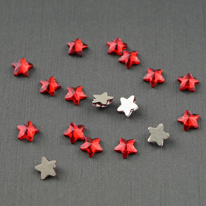 Star shape Rhinestone 5x5mm NON Hot-fix Mini Bag 2561