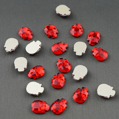 Skull shape Rhinestone Non Hot-fix Mini Bag 2570