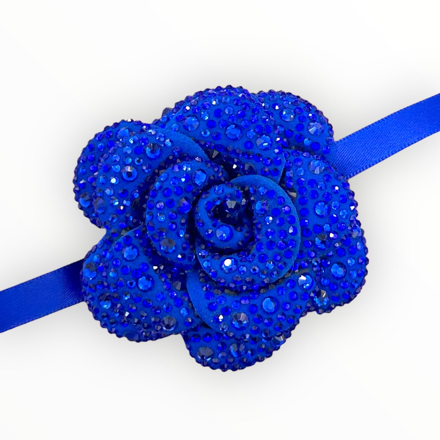 Multi-stone Flower Chocker