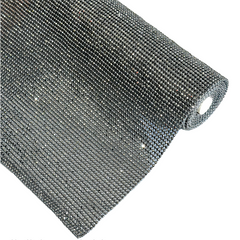 Hot-fix Aluminum-Based Rhinestone Roll 17 1/2  in x 46 in (3MM)