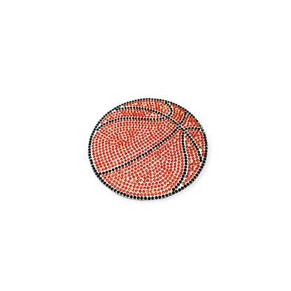 Basketball Hot-fix Rhinestone Patch 2414