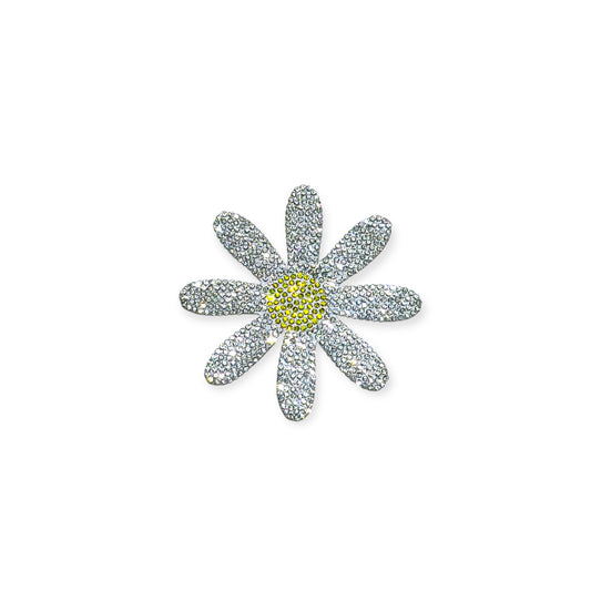 Daisy Hot-fix Rhinestone Patch 2417