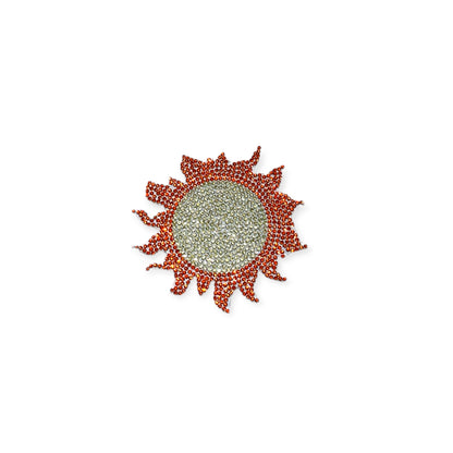 Sun Hot-fix Rhinestone Patch 2416