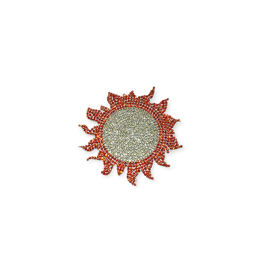 Sun Hot-fix Rhinestone Patch 2416