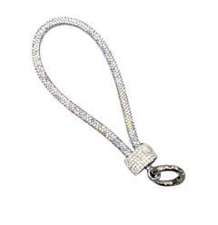 Dazzl Rhinestone Wristlet Keychain