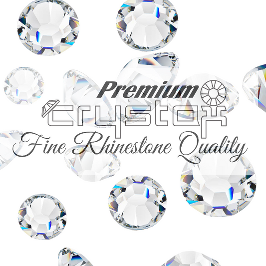 CrystAX Premium Crystal Clear Hot-fix Rhinestones