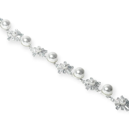 Rhinestone Pearl Trim by yard LSM-175-6Y