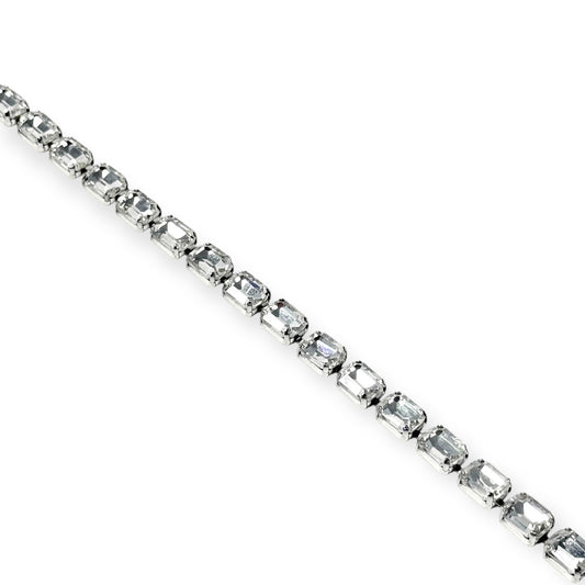 Rhinestone Trim by yard Baguette 8*10-10Y