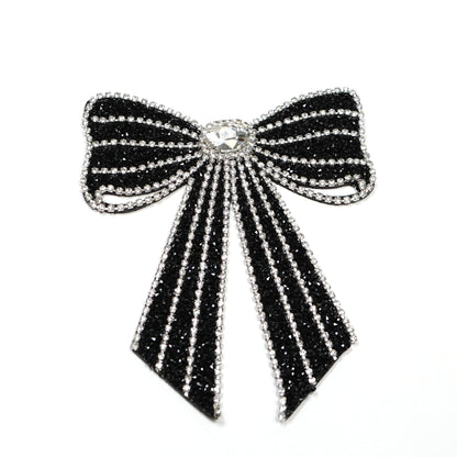 Rhinestones Bow sew on 2404