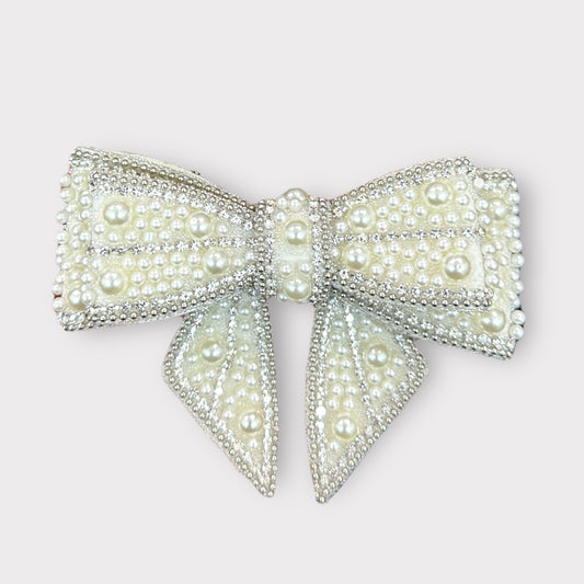 Rhinestones Bow sew on 2408