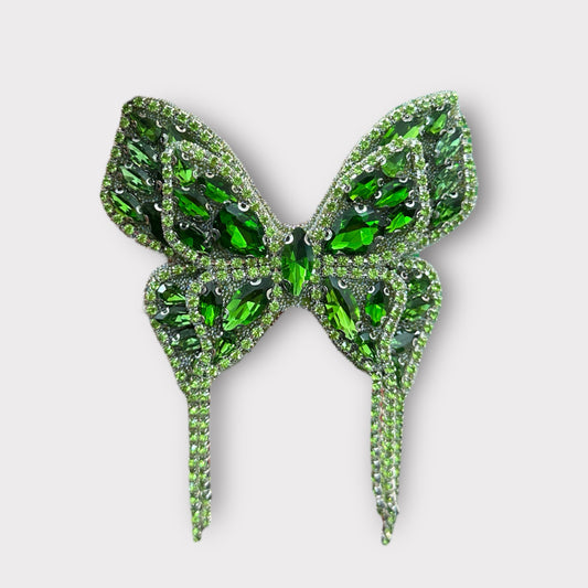 Rhinestones Butterfly sew on 2409