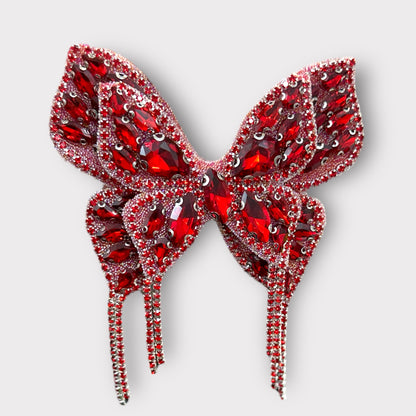 Rhinestones Butterfly sew on 2409