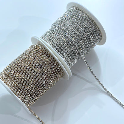 1 Line Rhinestone LA9400  trim by yard