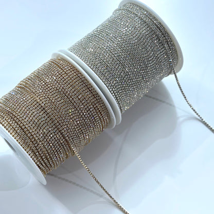 1 Line Rhinestone LA9400  trim by yard