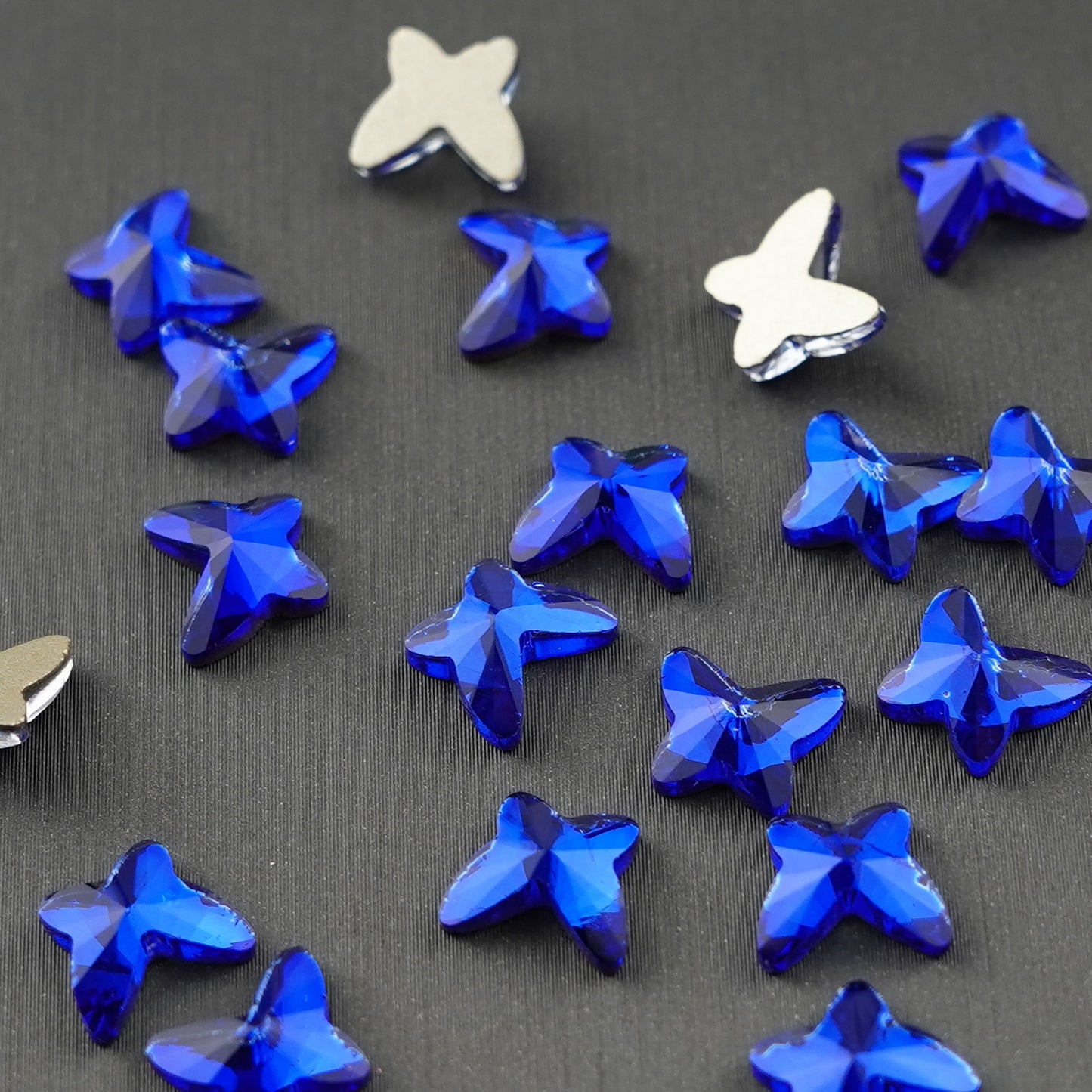 Butterfly shape Rhinestone 7x8mm NON Hot-fix Mini Bag 2502