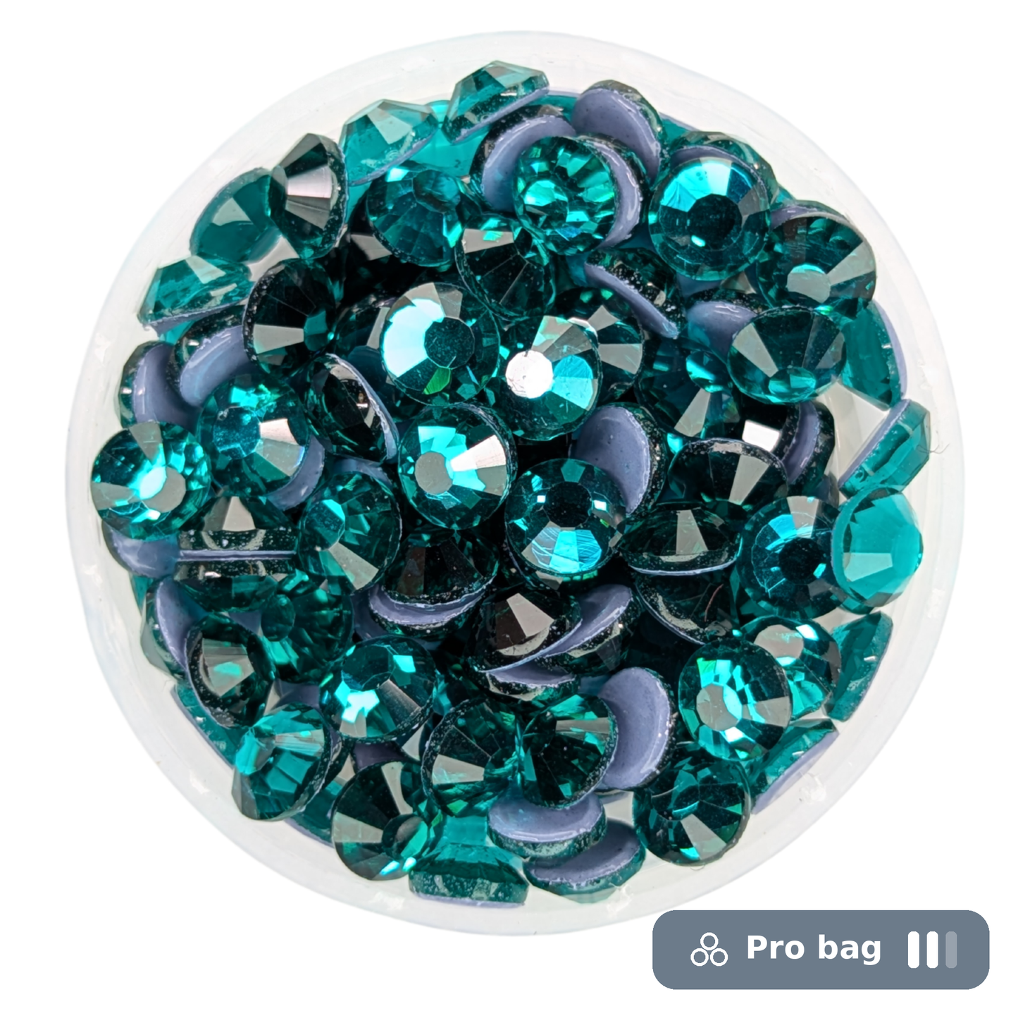 CrystAX Turquoise Hot-fix Pro Bag