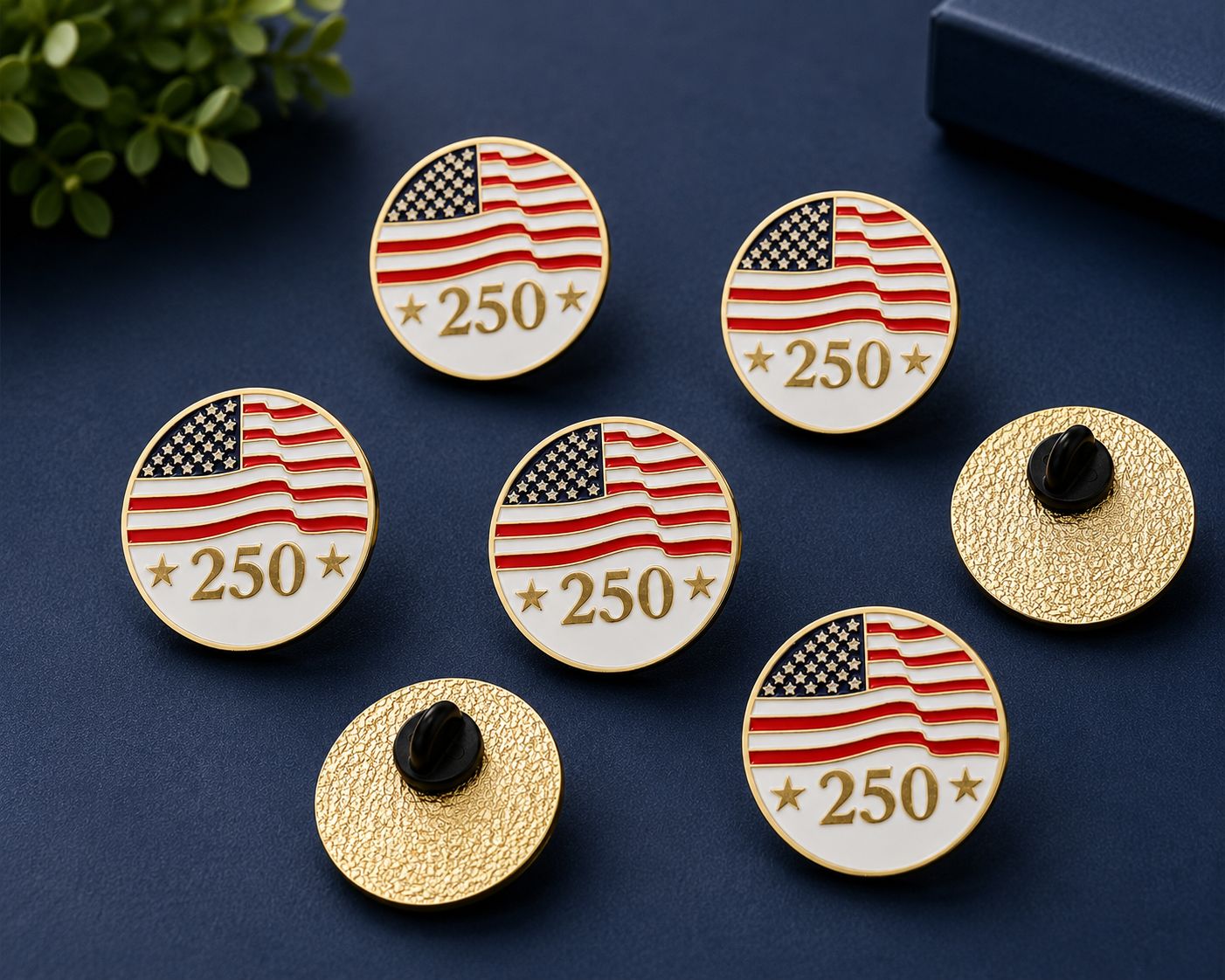 USA 250 Anniversary Commemorative Enamel Pin
