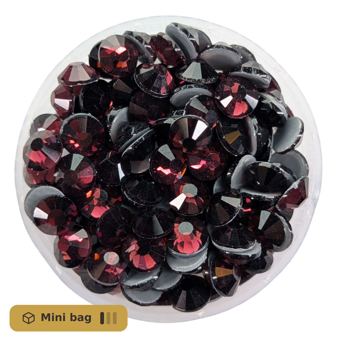 CrystAX Amethyst Hot-fix Mini Bag